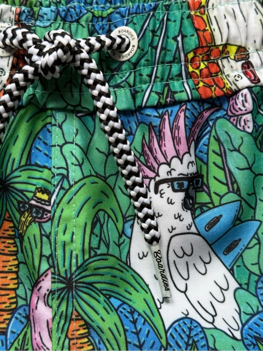 Boardies Boys Mulga Jungle Swim Trunks - Size 3-4